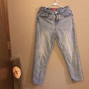Ankle waist jeans